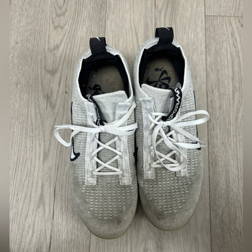 Nike Air VaporMax 2021 FK White & Black Sneakers